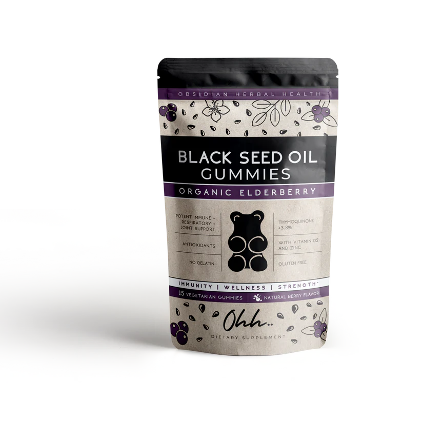 Black Seed Oil Organic Elderberry Gummies